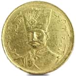 1 Toman Nasir al-Din Shah Gold Coin Avg Circ AGW 0.083 oz (Random Year)