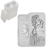 Tube of 20 - 2026 1 oz Perth Mint Lunar Horse Silver Rectangular Coin Bar .9999 Fine