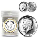 $10 Face Value 1964 Kennedy Half Dollars 90% Silver 20-Coin Roll (Uncirculated)