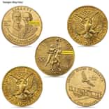 US Mint Gold $10 Commemorative Coins Scruffy (Random Year)
