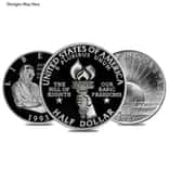 US Mint Silver Half Dollar Commem Coin BU/Proof (Random Design)
