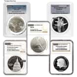 U.S. Mint $1 Silver Dollar Commemorative NGC/PCGS MS/PF 69 (Random Year)