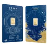 1/2 Gram PAMP Suisse Capricorn Zodiac Gold Bar (in Assay)