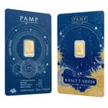 1/2 Gram PAMP Suisse Sagittarius Zodiac Gold Bar (in Assay)