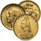 Gold Australian Sovereigns