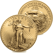 Burnished Gold Eagle Coins