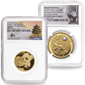 Certified Chinese Panda Gold Coins