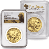 Certified Gold American Buffalo Coins