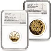 Chinese Lunar Series Gold Coins