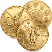 Mexican Gold Coins - Pesos & Libertads