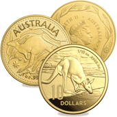 Royal Australian Mint Kangaroo Gold Coins