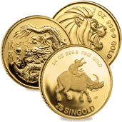 Singapore Gold Coins