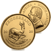 South African Gold Krugerrand Coins