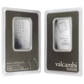 Valcambi Platinum Bars