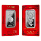 PAMP Suisse Lunar Series Silver Bars