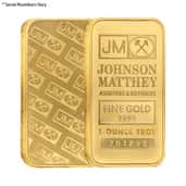 Johnson Matthey & Engelhard Gold Bars