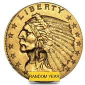 $2.5 Indian Head Gold Coin