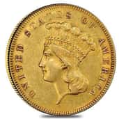 $3 Indian Princess Gold Coin