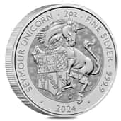 Silver Royal Tudor Beasts