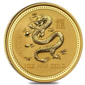 Perth Mint Gold Lunar Year Of The Dragon