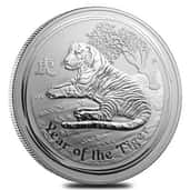 Lunar Year Of The Tiger Silver Coins