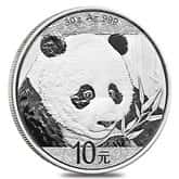 Chinese Silver Panda Coins