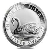 Perth Mint Swan Silver Coins