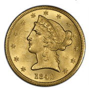 Liberty $5 Gold Coin