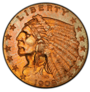 Indian Head $2.5 Gold Coin