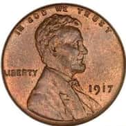1917 DDO Lincoln Wheat Penny