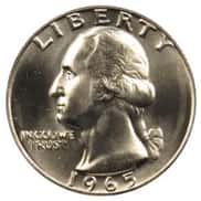 1965 Washington Quarter