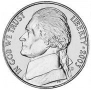 Jefferson Nickel (1938-Present)
