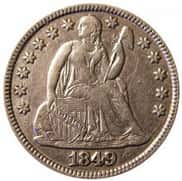 Liberty Seated Dimes (1837-1891)