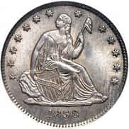 Seated Liberty Quarter (1838-1891)
