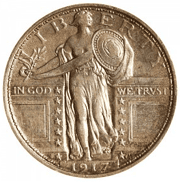 Standing Liberty Quarter (1916-1930)