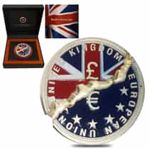 2020 Liberia 1 oz Silver Break-it Brexit $10 Coin .999 Fine (w/Box ...)