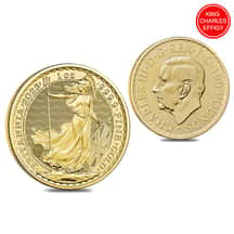 2023 1 oz Gold Britannia King Charles III Coin|Bullion Exchanges