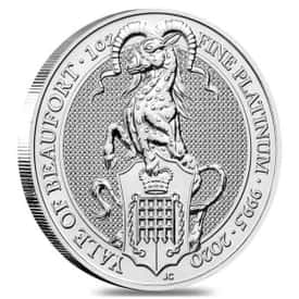 Queen's Beasts Platinum Yale