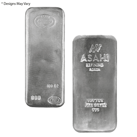 100 oz Asahi Silver Bar .999 | Bullion Exchanges