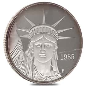 1985 1 oz Johnson Matthey MTB Silver Round|Bullion Exchanges