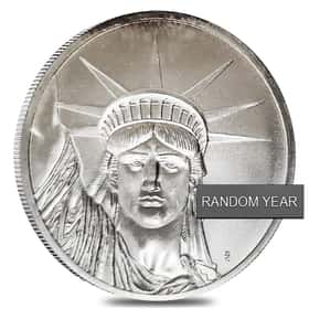 1 oz Engelhard MTB Liberty Trade Silver Round (Random Year)