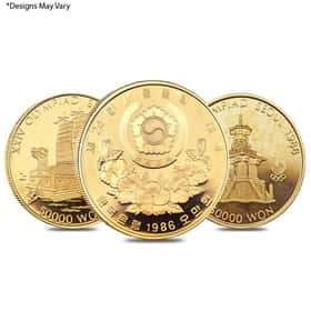 1 oz 1988 Seoul Olympics Proof Gold Coin | Bullion Exchanges
