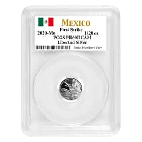 2020 1/20 oz Silver Libertad PCGS PF 69 FS | Bullion Exchanges