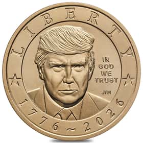 2026 President Donald J. Trump $1 Coin NGC MS 65 Trump Label