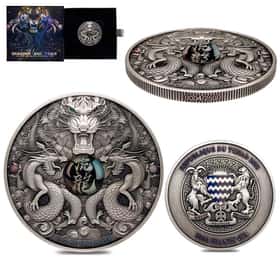 2022 1 oz Silver Dragon and Tiger Serial #4| Bullion Exchanges