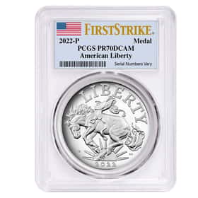 2022 American Liberty Silver Medal PCGS PF 70 |Bullion Exchanges