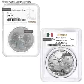 メキシコ 1oz オンザ リベルタ 銀貨 MS70 ケース割れ 発行25000枚 メキシコ 1oz オンザ リベルタ 銀貨 MS70 ケース割れ 発行25000枚