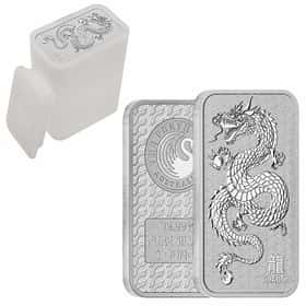 Tube of 20 - 1 oz Perth Mint Lunar Dragon Silver Bar .999 Fine