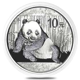 panda 1 oz Chinese Panda Silver Coin - Tavex Latvia