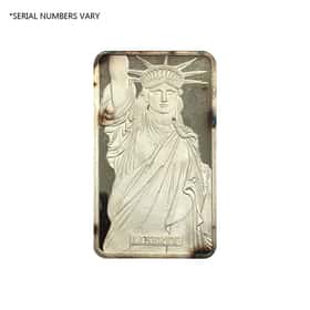 1 Oz .999 Fine Silver Bar – USA Lady Liberty Design – Uncertified